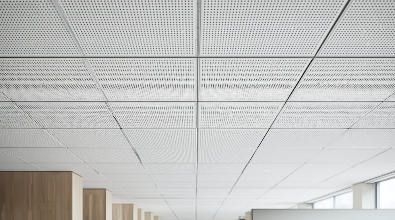 Office Acoustic Ceiling Guardiuprotectal acoustic ceiling installation in office space