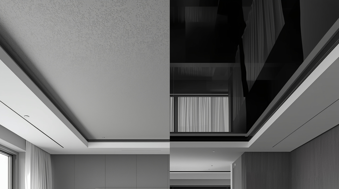 Matte en Glanzende Stretch Plafonds Guardiuprotectal matte en glanzende stretch plafonds